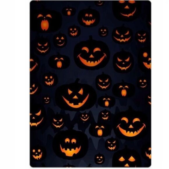 Pumpkin Pattern Halloween Magnet - Picture 4 of 4